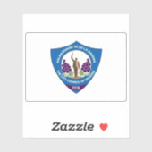 Flag of the city of Dodoma, Tanzania Sticker (Vel)