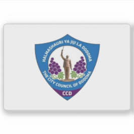 Flag of the city of Dodoma, Tanzania Sticker
