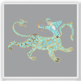 Flag of the city of Isfahan or Esfahan, Iran Sticker