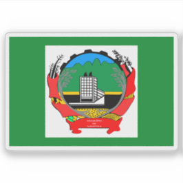 Flag of the city of Nampula, Mozambique Sticker