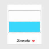 Flag of the city of Santa Marta, Belize Sticker (Vel)