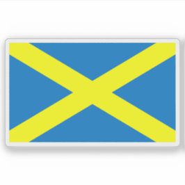 Flag of the city of St Albans, England Sticker