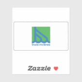 Flag of the city of Trois-Rivières, Quebec, Canada Sticker (Vel)