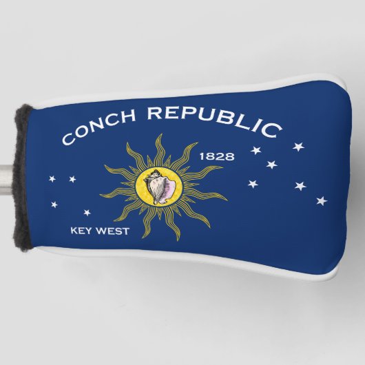 Flag of the Conch Republic, Flag of Key West Golfheadcover (Voorkant)