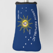 Flag of the Conch Republic, Flag of Key West Golfheadcover (Draai 90)