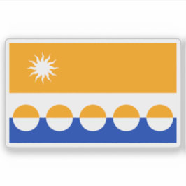 Flag of the county of Banffshire, Scotland Sticker