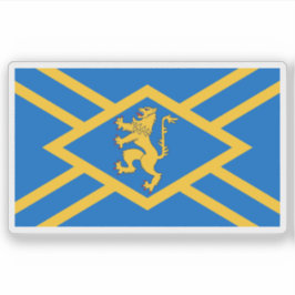 Flag of the county of East Lothian, Scotland Sticker