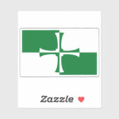 Flag of the county of Kirkcudbrightshire, Scotland Sticker (Vel)