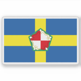 Flag of the county of Pembrokeshire, Wales Sticker