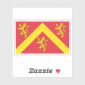 Flag of the island of Anglesey, Wales Sticker (Vel)