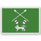 Flag of the Kingdom of Ankole, Uganda Sticker (Voorkant)