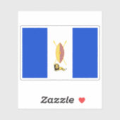 Flag of the Kingdom of Buganda, Uganda Sticker (Vel)