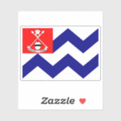 Flag of the Kingdom of Bunyoro-Kitara, Uganda Sticker (Vel)