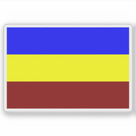 Flag of the Kingdom of Busoga, Uganda Sticker
