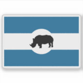 Flag of the Lango people, Uganda Sticker (Voorkant)