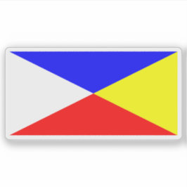 Flag of the Maya People Sticker