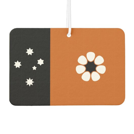 Flag of the Northern Territory (AUSTRALIA) Luchtverfrisser (Voorkant)