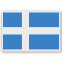 Flag of the Shetland Islands, Scotland Sticker