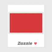 Flag of the Sultanate of Aussa, Ethiopia Sticker (Vel)