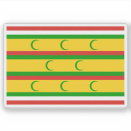 Flag of the Sultanate of Zanzibar (1856-1861) Sticker
