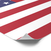 Flag of the United States of America Poster (Hoek)