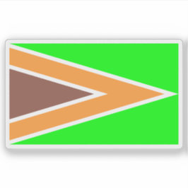 Flag of the Vihiga County, the Republic of Kenya Sticker