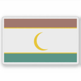 Flag of the Wajir County, the Republic of Kenya Sticker