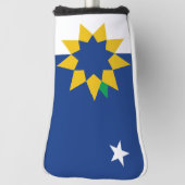 Flag of Topeka, Kansas Golfheadcover (Draai 90)