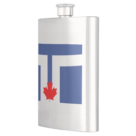 Flag of Toronto, Ontario Flask Flacon (Links)
