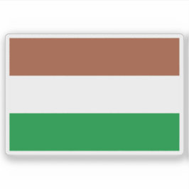 Flag of Transkei, the Republic of South Africa Sticker