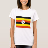 Flag of Uganda T-shirt (Voorkant)
