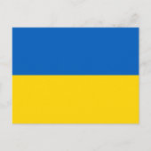 Flag of Ukraine Briefkaart (Voorkant)
