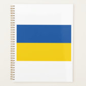 Flag of Ukraine Button Planner (Voorkant)