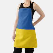 Flag of Ukraine Button Schort (Insitu)