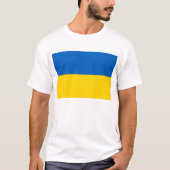 Flag of Ukraine T-shirt (Voorkant)