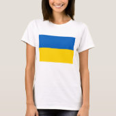 Flag of Ukraine T-shirt (Voorkant)