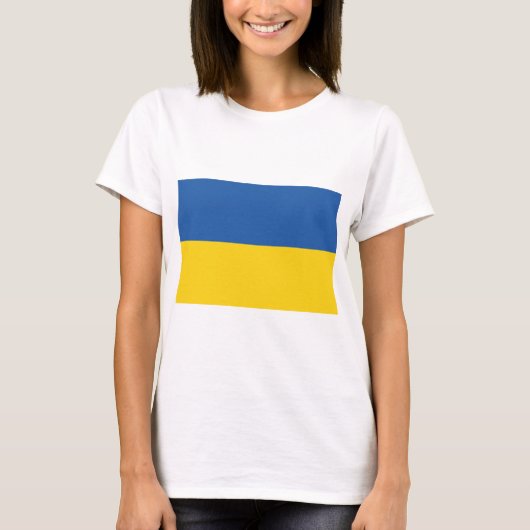 Flag of Ukraine T-shirt (Voorkant)