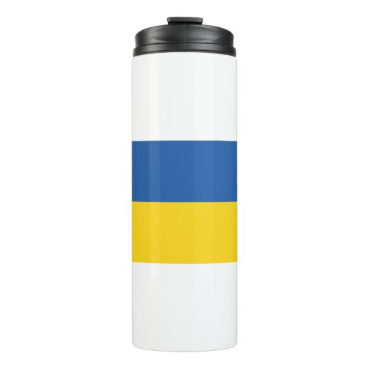 Flag of Ukraine Thermosbeker (Voorkant)