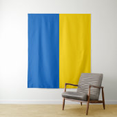 Flag of Ukraine Wandkleed (In situ)