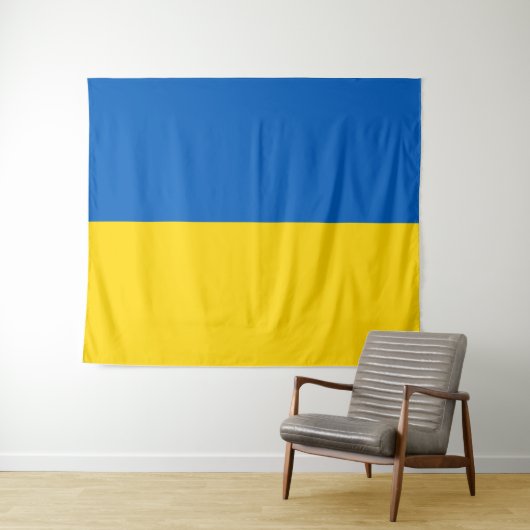 Flag of Ukraine Wandkleed (In Situ (horizontaal))