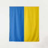 Flag of Ukraine Wandkleed (Voorkant)