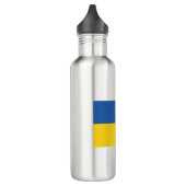 Flag of Ukraine Waterfles (Links)