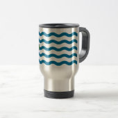 Flag of Vancouver, British Columbia Travel Mug Reisbeker (Voorkant rechts)