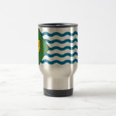 Flag of Vancouver, British Columbia Travel Mug Reisbeker (Center)