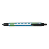 Flag of Vancouver, British Columbia Zwarte Inkt Pen (Achterkant)