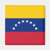 Flag of Venezuela fridge magnet (Voorkant)