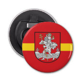Flag of Vilnius, Lithuania Bottle Opener (Voorkant)