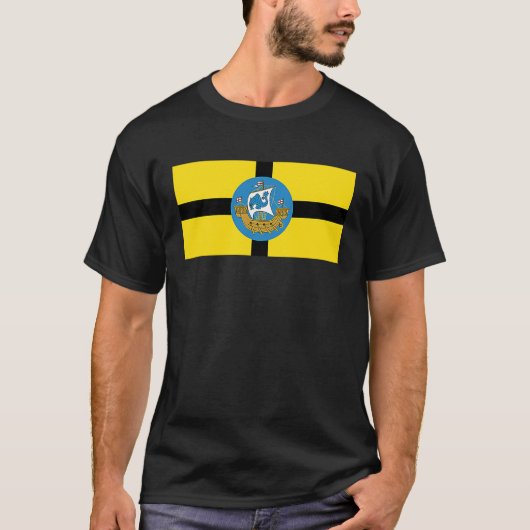 Flag of Wellington New Zealand T-shirt (Voorkant)