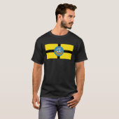 Flag of Wellington New Zealand T-shirt (Voorkant volledig)