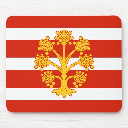 Flag of Westmorland Mouse Pad Muismat (Voorkant)